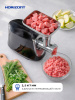 Η ▶ Мясорубка электрическая с насадками, черная, 2000 Вт
